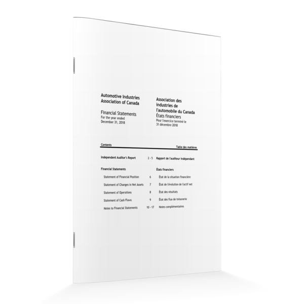 2018 Financial Statements