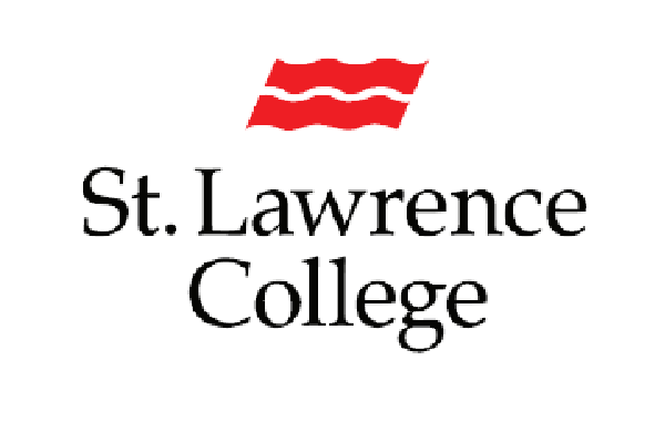 The St. Lawrence College logo.