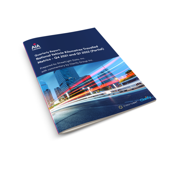 National Vehicle Kilometres Travelled Metrics - Q4 2021 and Q1 2022 (Partial)